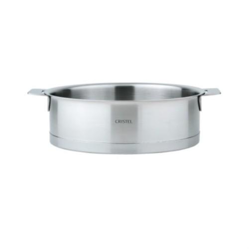 CRISTEL（クリステル） 鍋 両手鍋 浅型 20cm Lシリーズ ステンレス ih