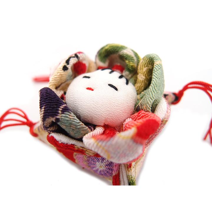 京都つるし飾り ちりめん細工 可愛らしい和飾り 小物 新品 いづめこ