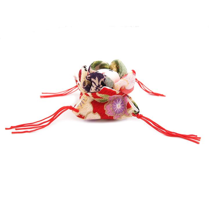 京都つるし飾り ちりめん細工 可愛らしい和飾り 小物 新品 いづめこ