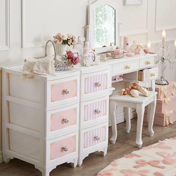 チェスト 白 収納 3段 | ドレスチェンジチェスト3段／フレーム