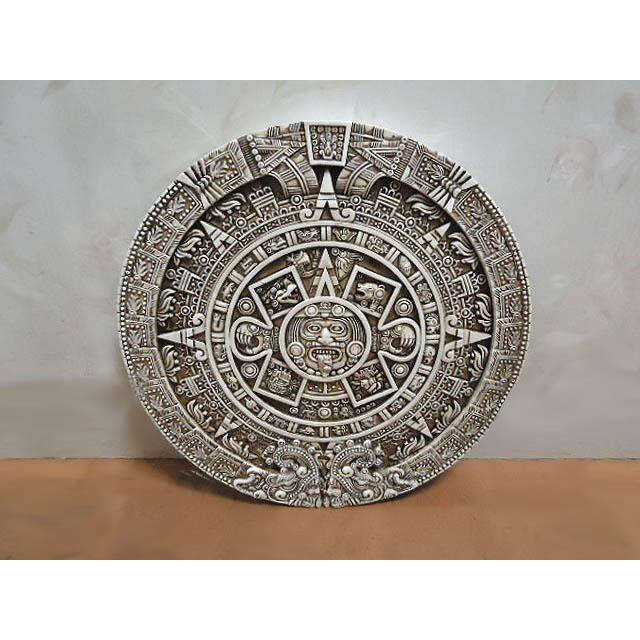 アステカ 太陽暦 シウポワリ トナル ポワリ壁掛けカレンダー彫刻 直径