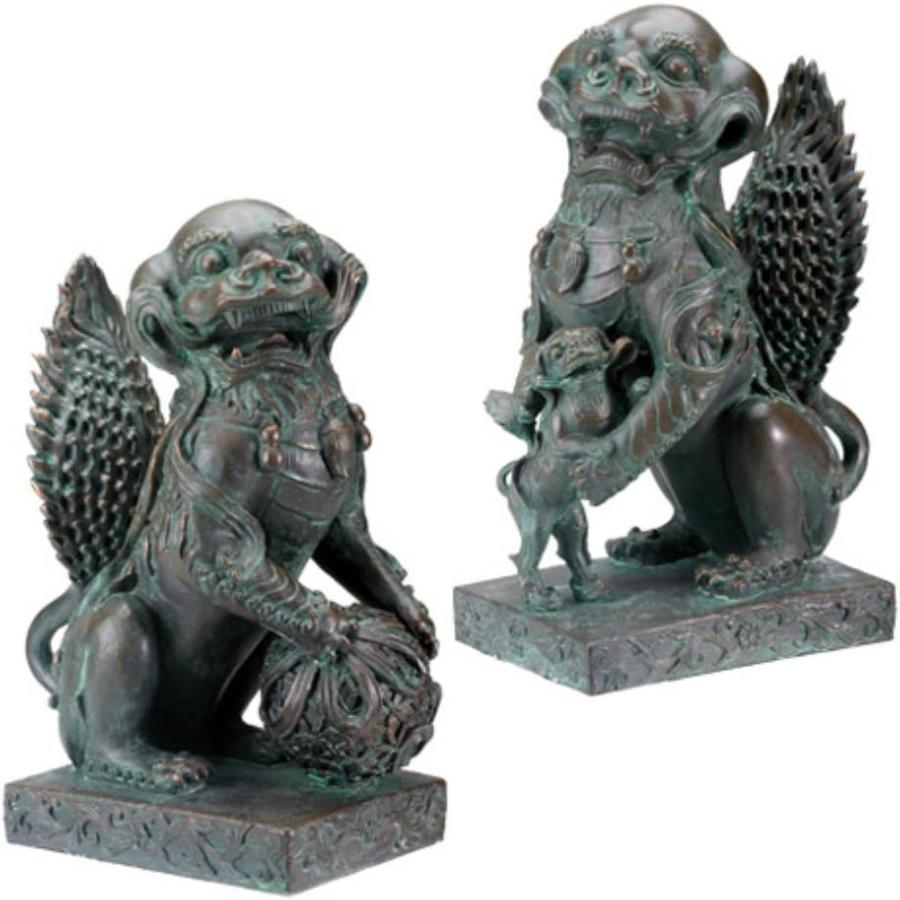 フランクロイドライト財団公認ライトが愛したタリアセンハウス狛犬一対