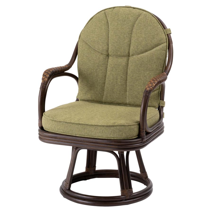 籐回転椅子 籐家具 籐座椅子 籐座いす 籐座イス 天然 籐 ラタン 回転座