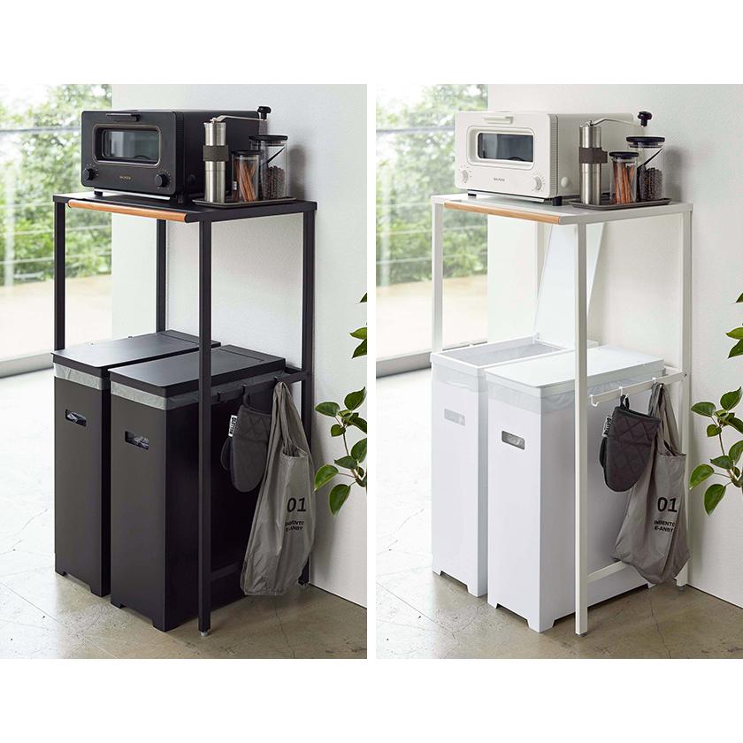 tower ［ スリム蓋付きゴミ箱 タワー 2個組 ］ 山崎実業 ゴミ箱 2個