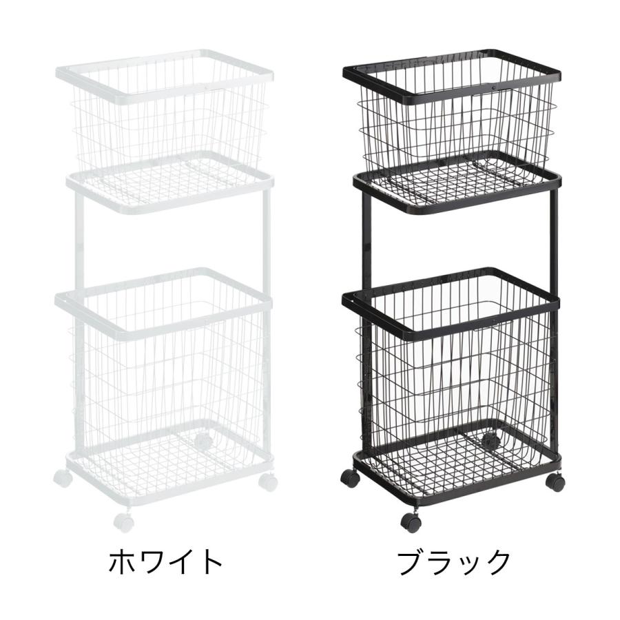 tower ［ ランドリーワゴン ＋ バスケット タワー セット ］ 山崎実業