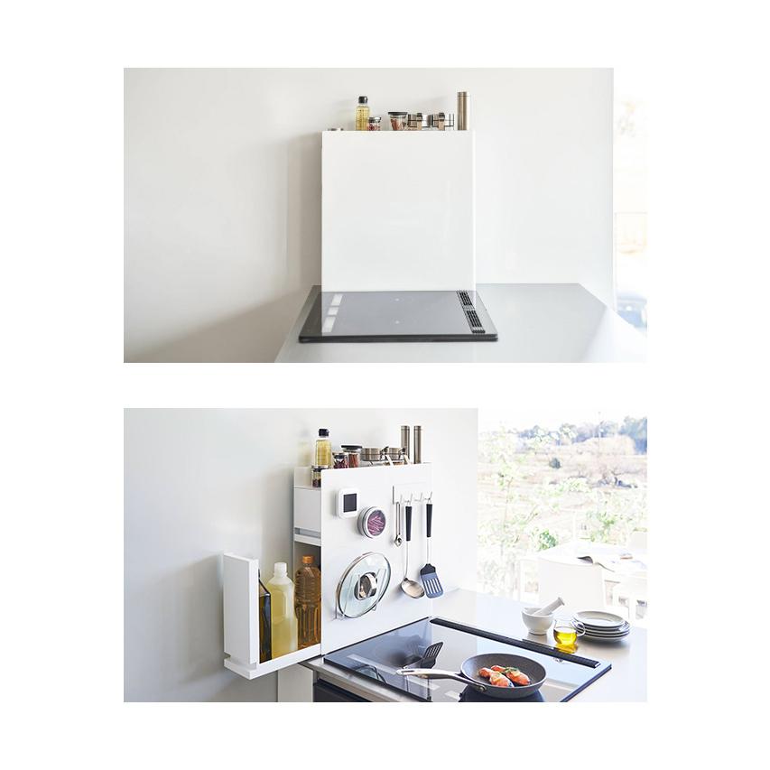 tower ［ 隠せる調味料ラック タワー 2段 ］山崎実業 隠せる 調味料