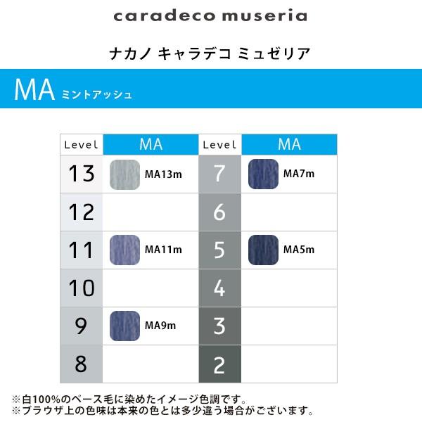 ナカノ キャラデコ ミュゼリア 1剤 ミントアッシュ 80g | 【メール便