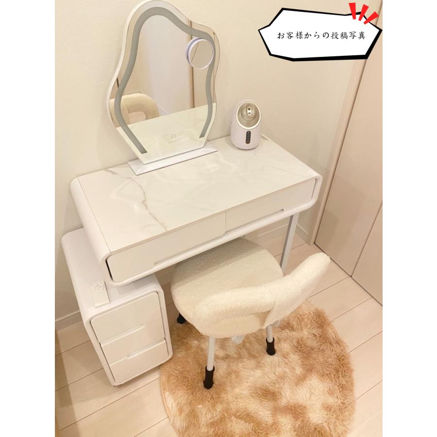 ドレッサー 女優ミラー オシャレ 割引キャンペーン 白 北欧風 鏡台