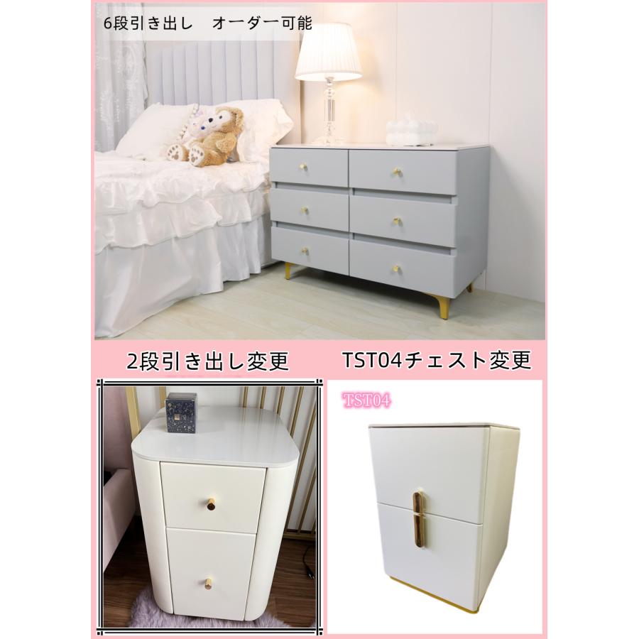 F＆I サイドテーブル チェスト3段引き出し ｛自社製品｝ 収納家具