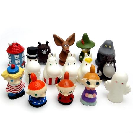 ムーミンカフェ限定 ムーミン指人形 全15体 : ラシモール ヤフー店