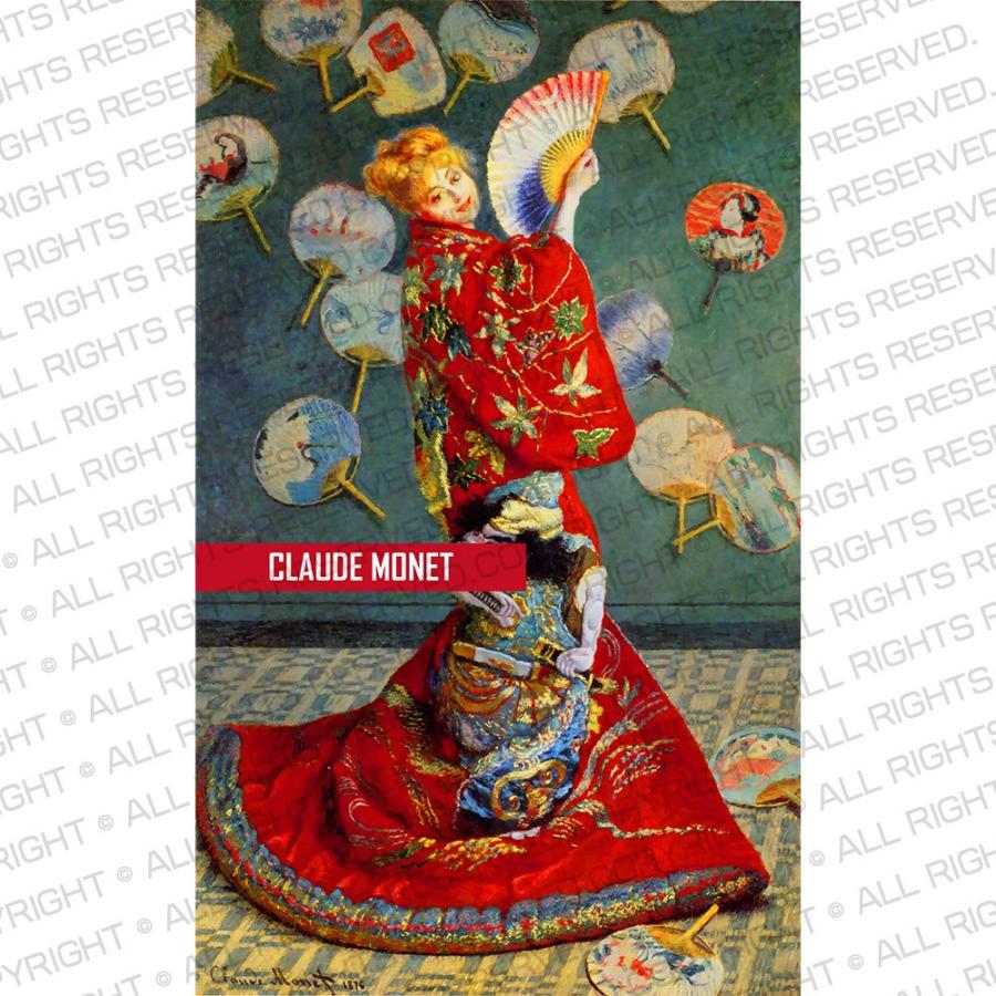 半袖 アートTシャツ】モネ Tシャツ ラ・ジャポネーズ ライフ イズ