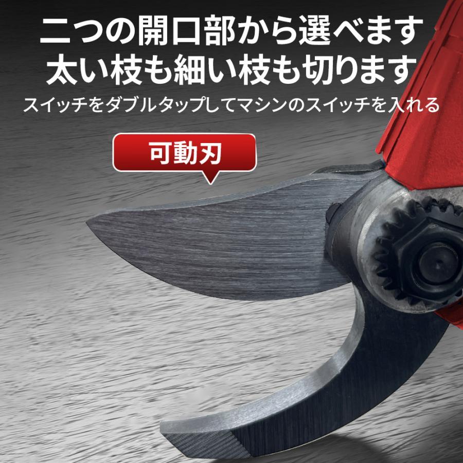 正規品】 剪定ばさみ 電動 高枝切りバサミ 充電式 切断直径50mm 200cm