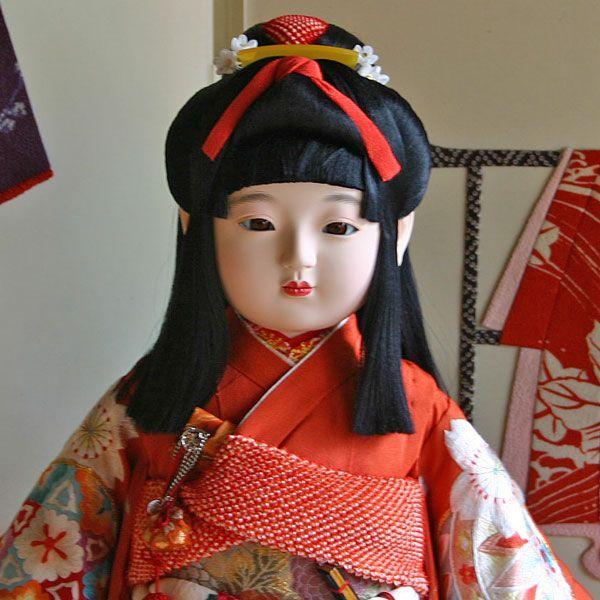 京製尺二市松人形（女）【送料無料！】【熊倉聖祥】 : 洛齊