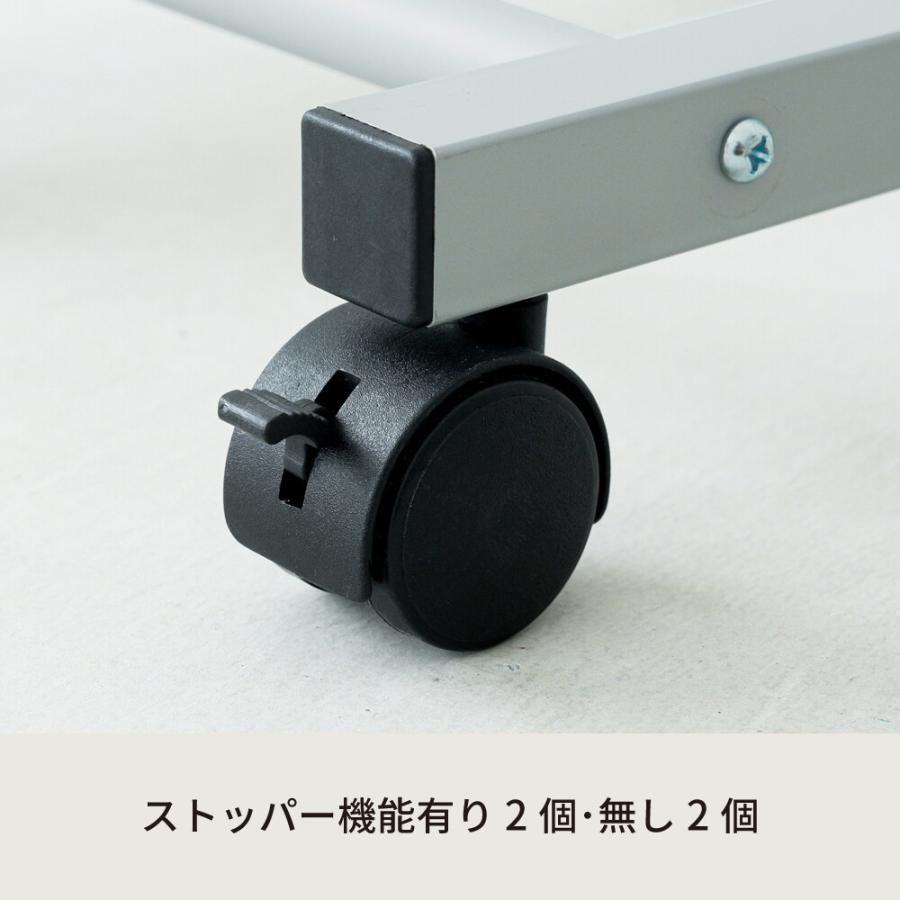 永井興産 スタンドミラー 姿見 全身鏡 自立 キャスター おしゃれ