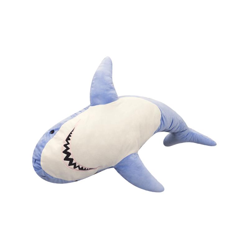 送料無料 GIGAシャーク 青 グレー 140cm ぬいぐるみ ビックサイズ