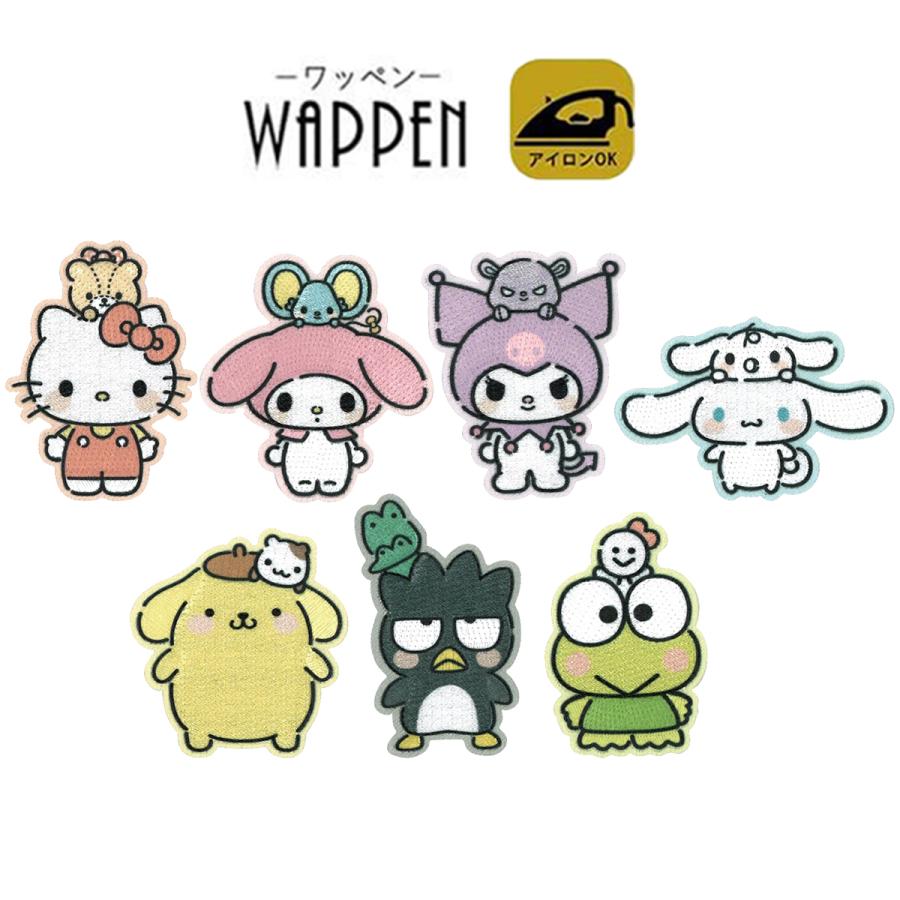 sanrio（サンリオ） ワッペン 刺繍 キャラクター ハローキティ マイ