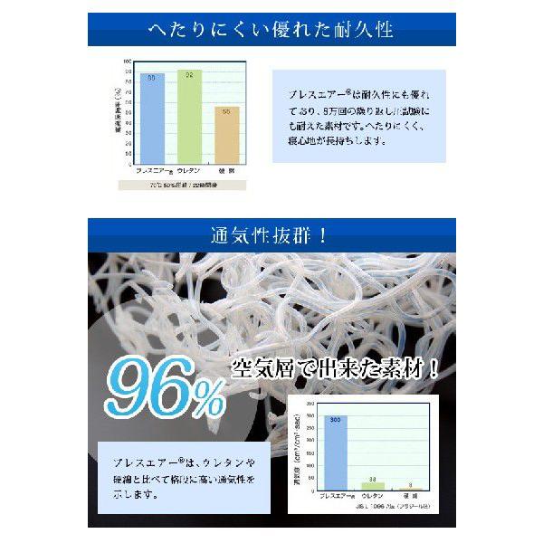 東洋紡 ブレスエアー 中芯 厚さ40mm 硬め シングルサイズ 専用COOL