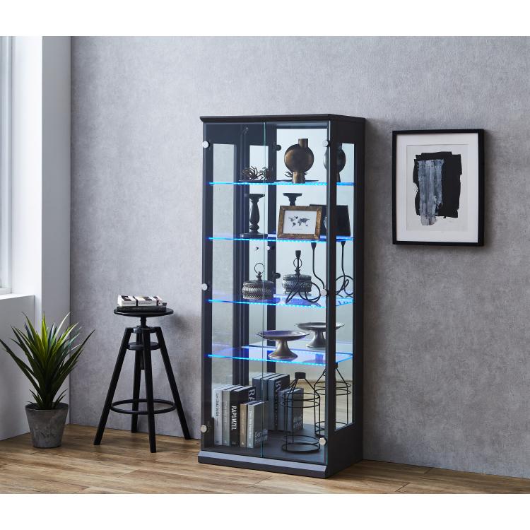 キッド65 コレクションラック 横型ブルーLEDライト付き コレクション