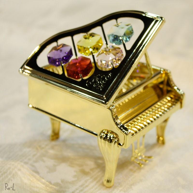 クリスタルオーナメントピアノ置物RE01561 : リエルショップ - 通販