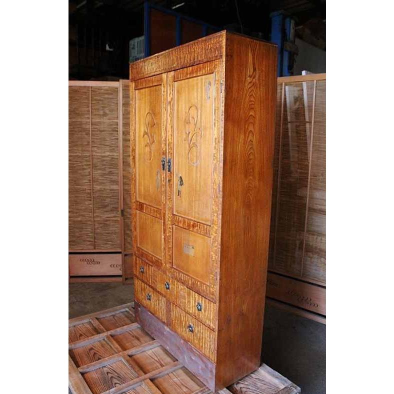 アンティーク本棚 昭和初期 古録展 送料別 Mサイズ 中古 品番S8847