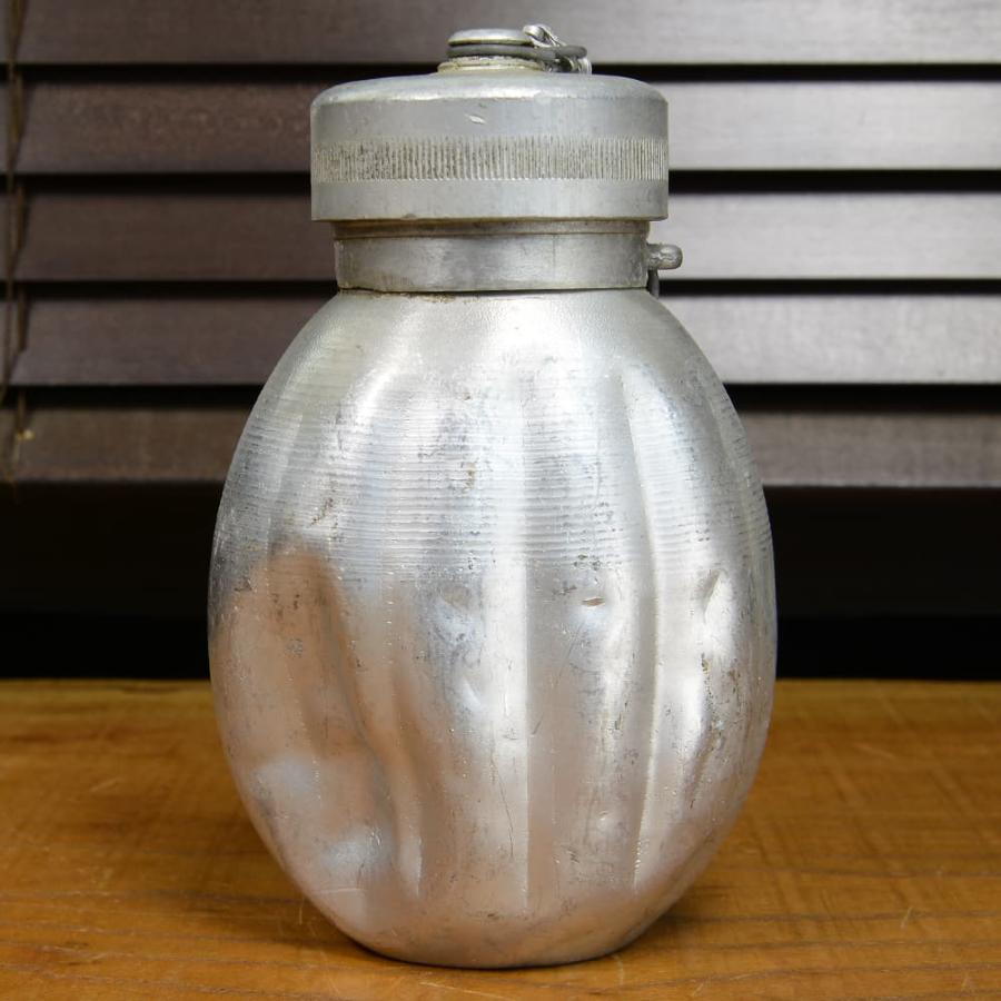 ポーランド軍放出品 水筒 キャンティーン アルミ製 [ 難あり ] 波軍 軍