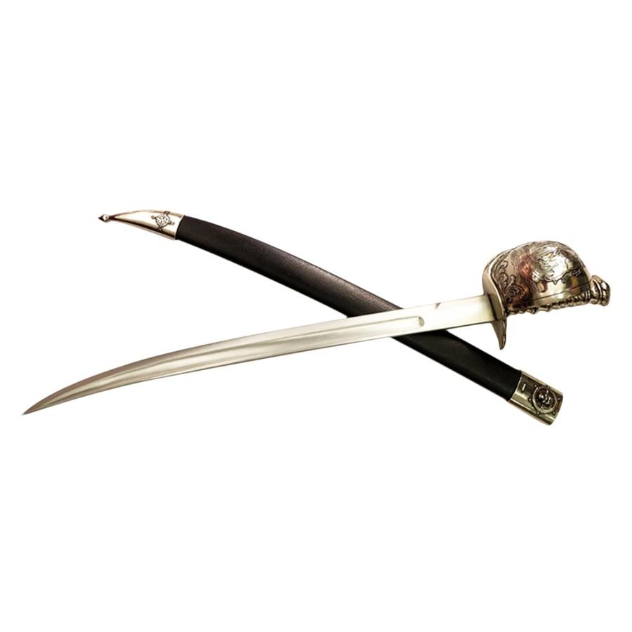 DENIX 4199 バルバロッサ 海賊サーベル 77cm 模造刀 シルバー