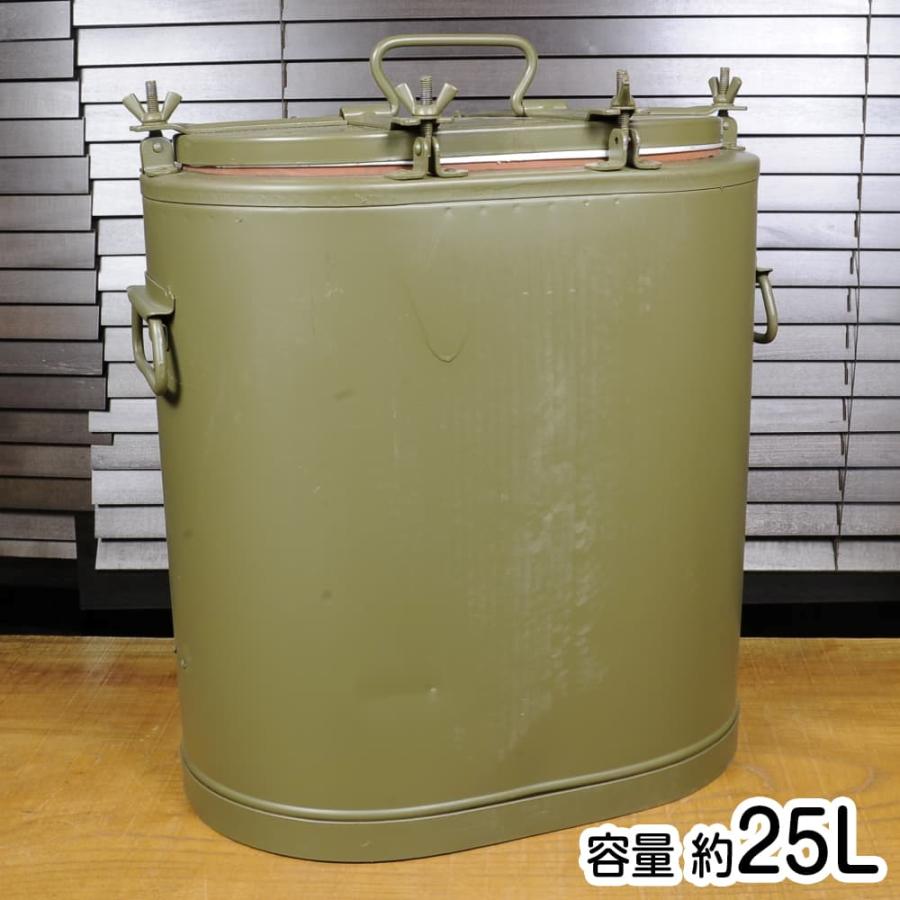 チェコ軍放出品 ミリタリーフードコンテナ 保温ボックス 約25L