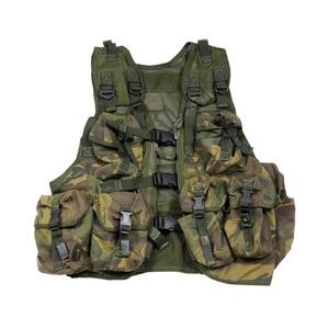 イギリス軍放出品 タクティカルベスト DPM迷彩 ポーチ8個付き [ 良い