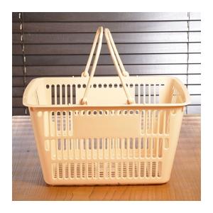 買い物カゴ 11L スモールサイズ ショッピングバスケット [ ベージュ