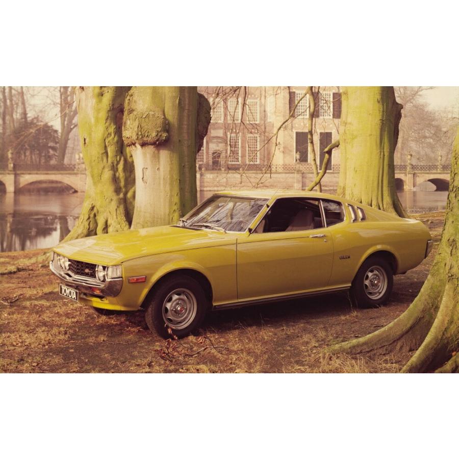 絵画風 壁紙ポスター (はがせるシール式) トヨタ セリカ (初代) リフト