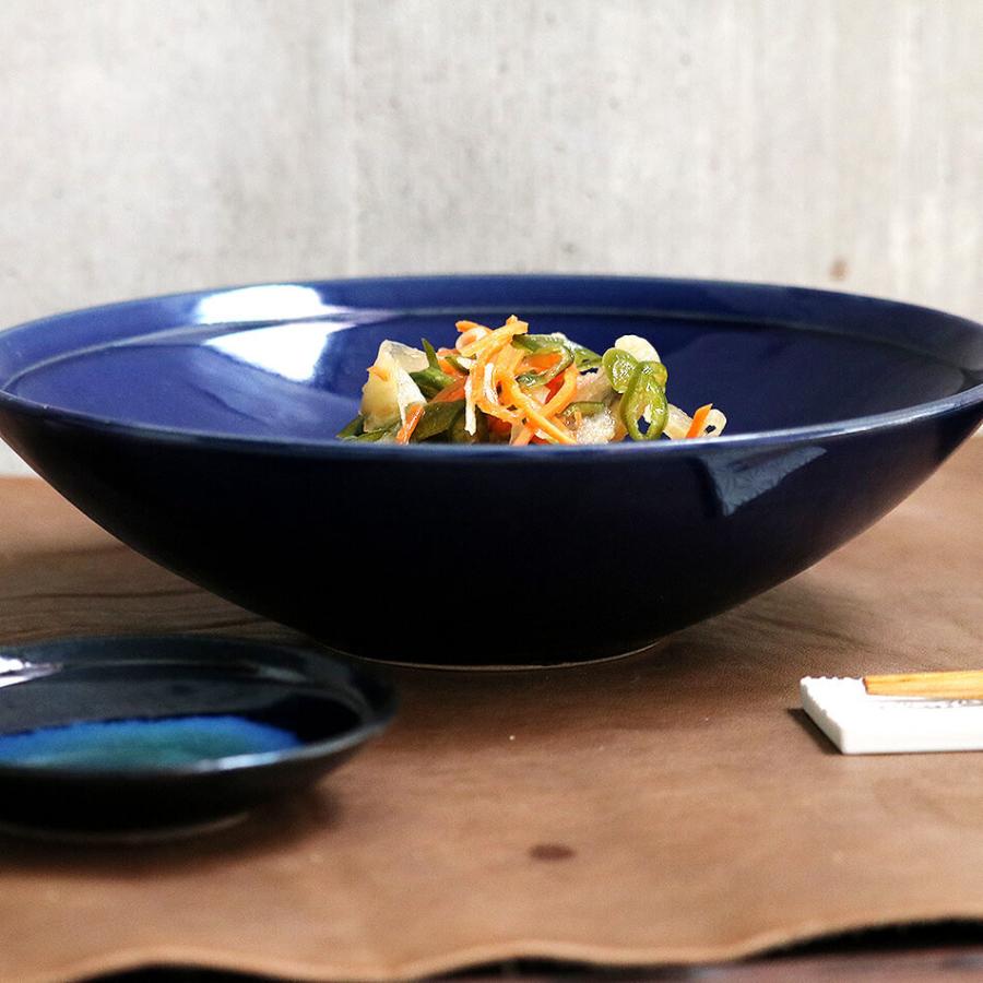 小石原焼 小石原焼き 瑠璃釉深鉢 お皿 まるた窯 太田 剛速 陶器 食器