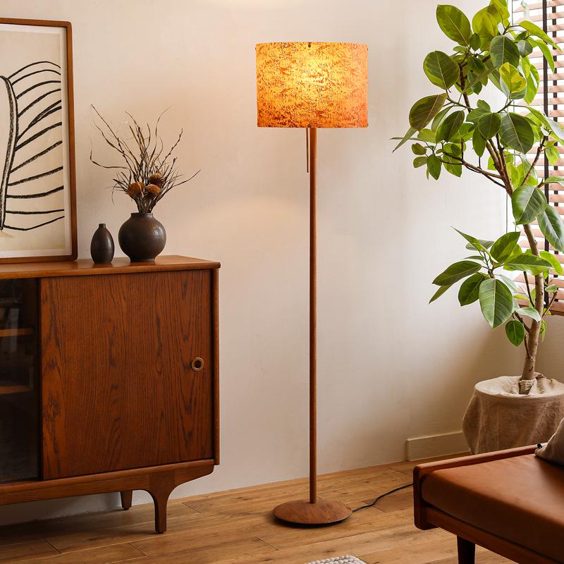 フロアライト 照明 スタンドライト Oak&Oilparch LED電球 ナツメ球付属