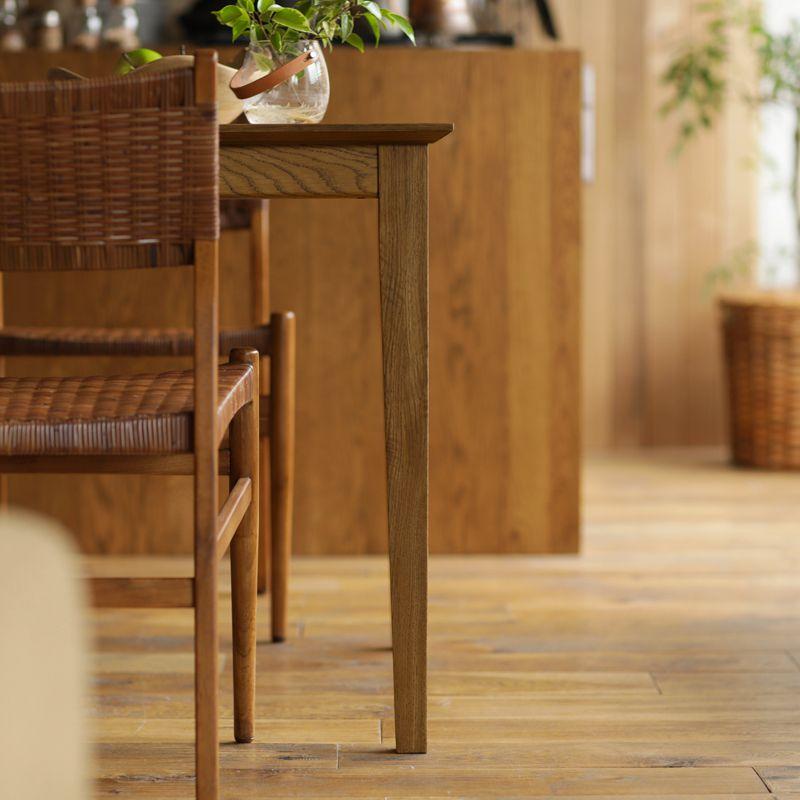 ダイニングテーブル こたつ テーブル FAM／BR ミッドブラウン 長方形