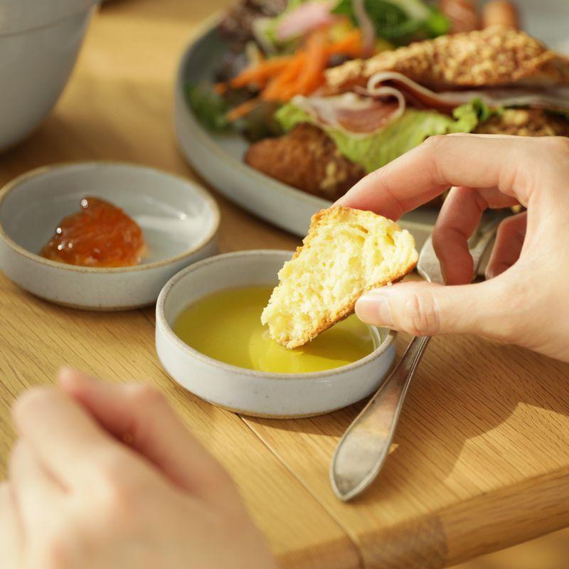 プレート HASAMI PORCELAIN お皿 18.5cmタイプ ブラック グロスグレー