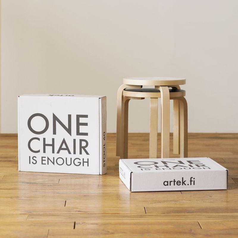 スツール 60 アルテック Artek STOOL60 アアルト ナチュラルラッカー