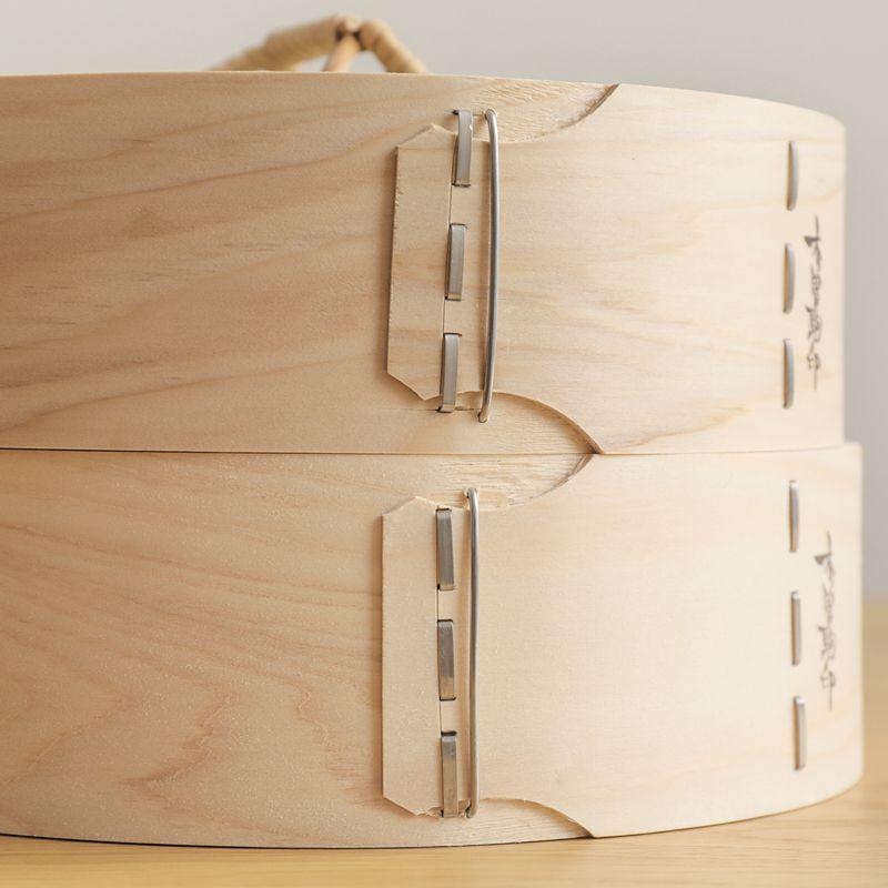 ひのき 中華せいろ 21cm／1段 蓋付き 蒸籠 檜 竹 網代編み 日本製