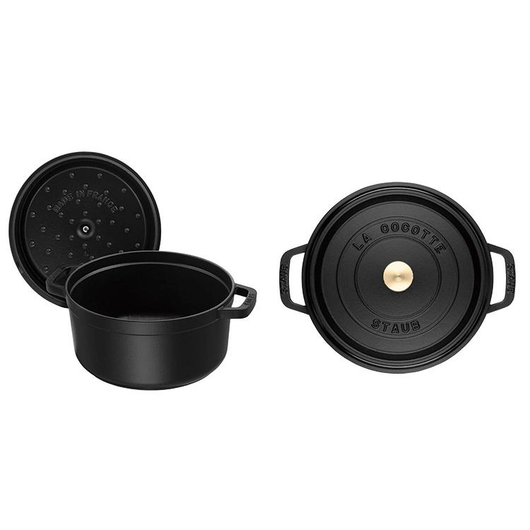 公式販売店 STAUB ピコ・ココット ラウンド 20cm 生涯保証 選べる3色
