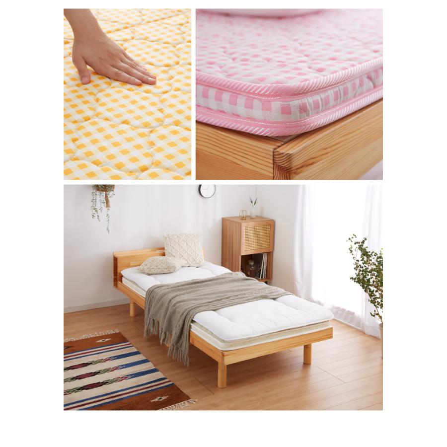 マットレス 三つ折り 天然 ココナッツパームマットレス シングル 97