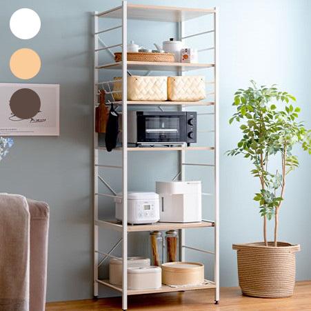 レンジ台 幅60cm レンジラック キッチン収納 レンジボード 食器棚