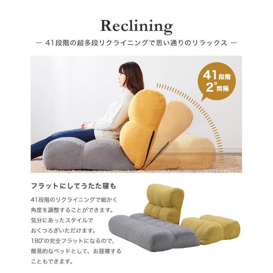 リコメン堂 ソファ座椅子 Piglet Jr NORDIC 2P ピグレットジュニア