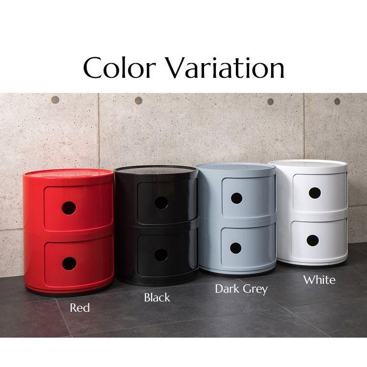 リコメン堂 コンポニビリ 3段 リプロダクト デザイナーズ家具 収納