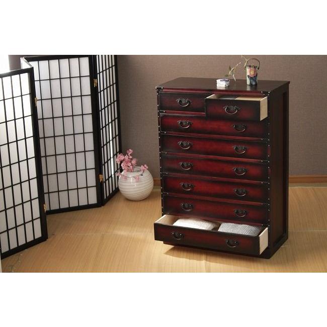 7段チェスト 桐製 和ダンス7段 タンス たんす 箪笥 民芸家具 天然木