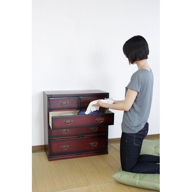 民芸チェスト 民芸調家具 民芸 家具 民芸調 民芸箪笥 木製 たんす