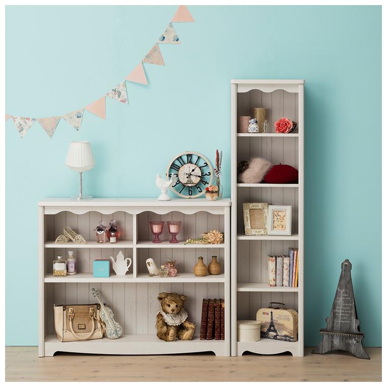 白井産業 フリーラック モンシェリーヌ 幅111.9cm ラック 収納ラック