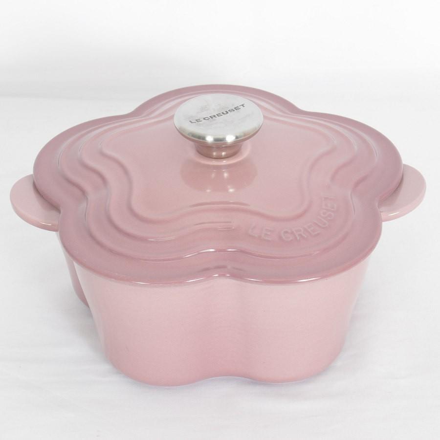 ボーナスストア+5％】ル・クルーゼ ココットフルール 20cm モーブ