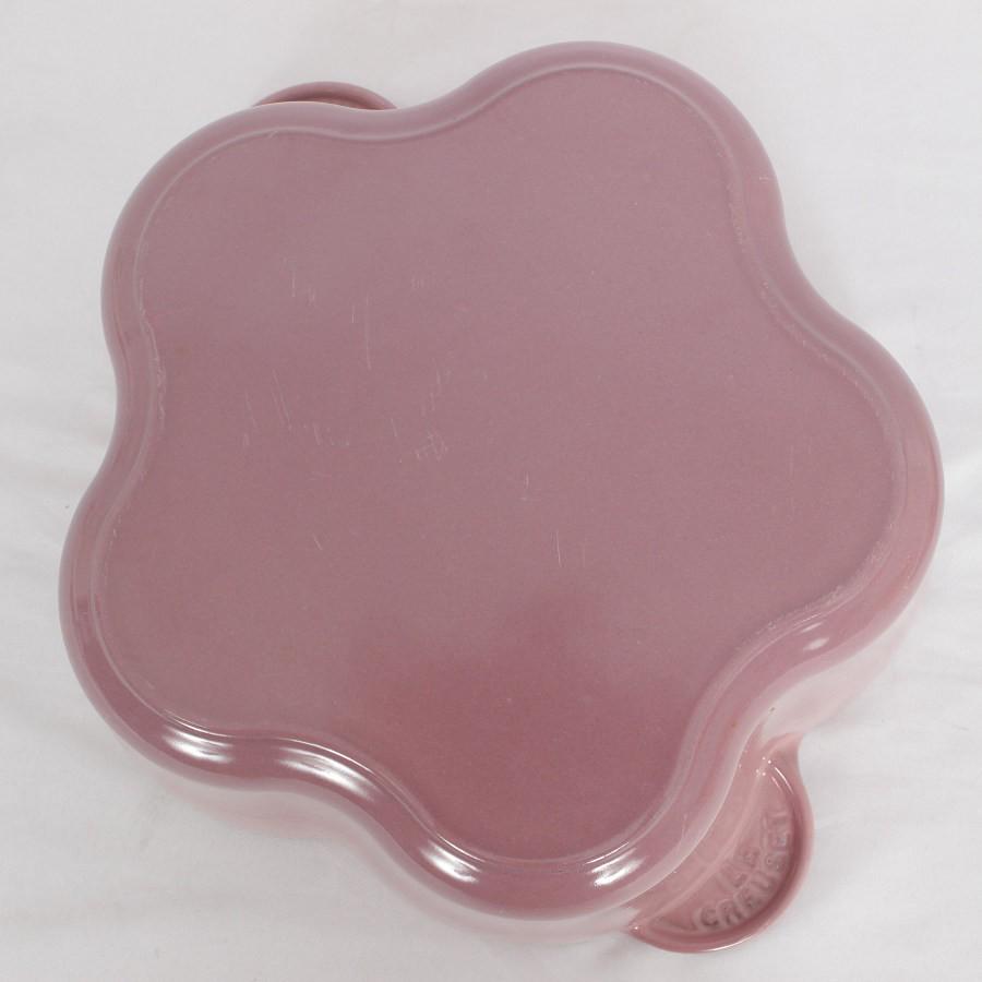 ボーナスストア+5％】ル・クルーゼ ココットフルール 20cm モーブ