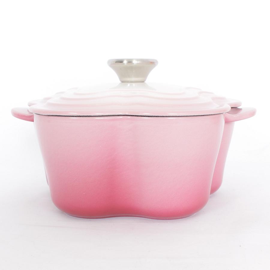Le Creuset（ル・クルーゼ） 【未使用】ル・クルーゼ ココットフルール