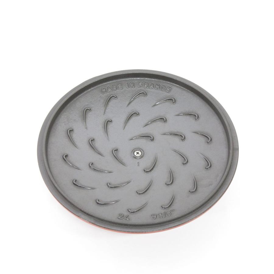 ピコ・ココット 【美品】ストウブ スノーフレークココット 24cm