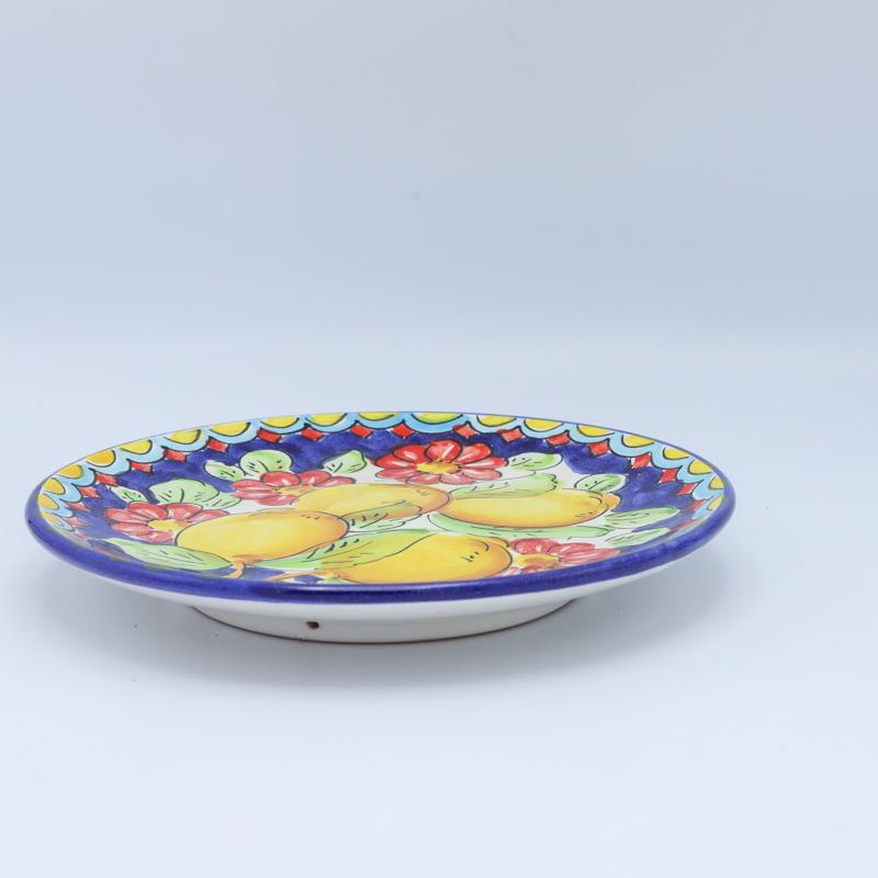 イタリア雑貨 飾り皿 ヴィエトリ焼き お土産 セラミック 陶器