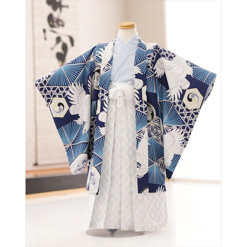 七五三レンタル 5歳 男の子 袴レンタル d5630 子供着物 七草 着物